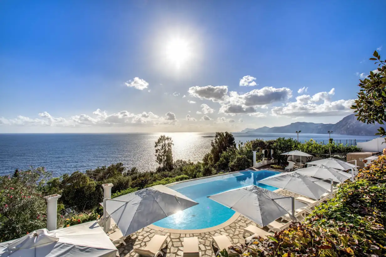 Villa Bideri, Praiano — photograph from the original listing