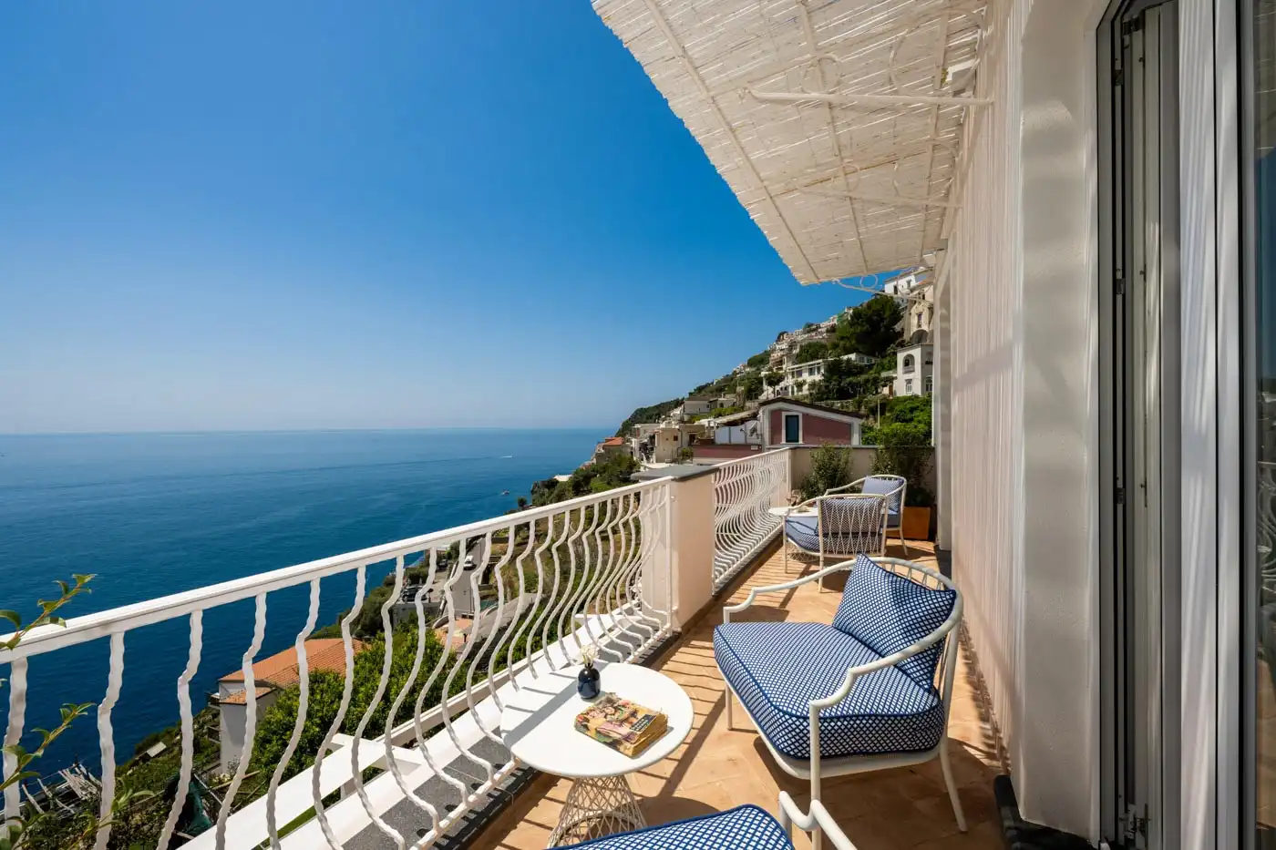 Villa Frangi, Positano area — photograph from the original listing