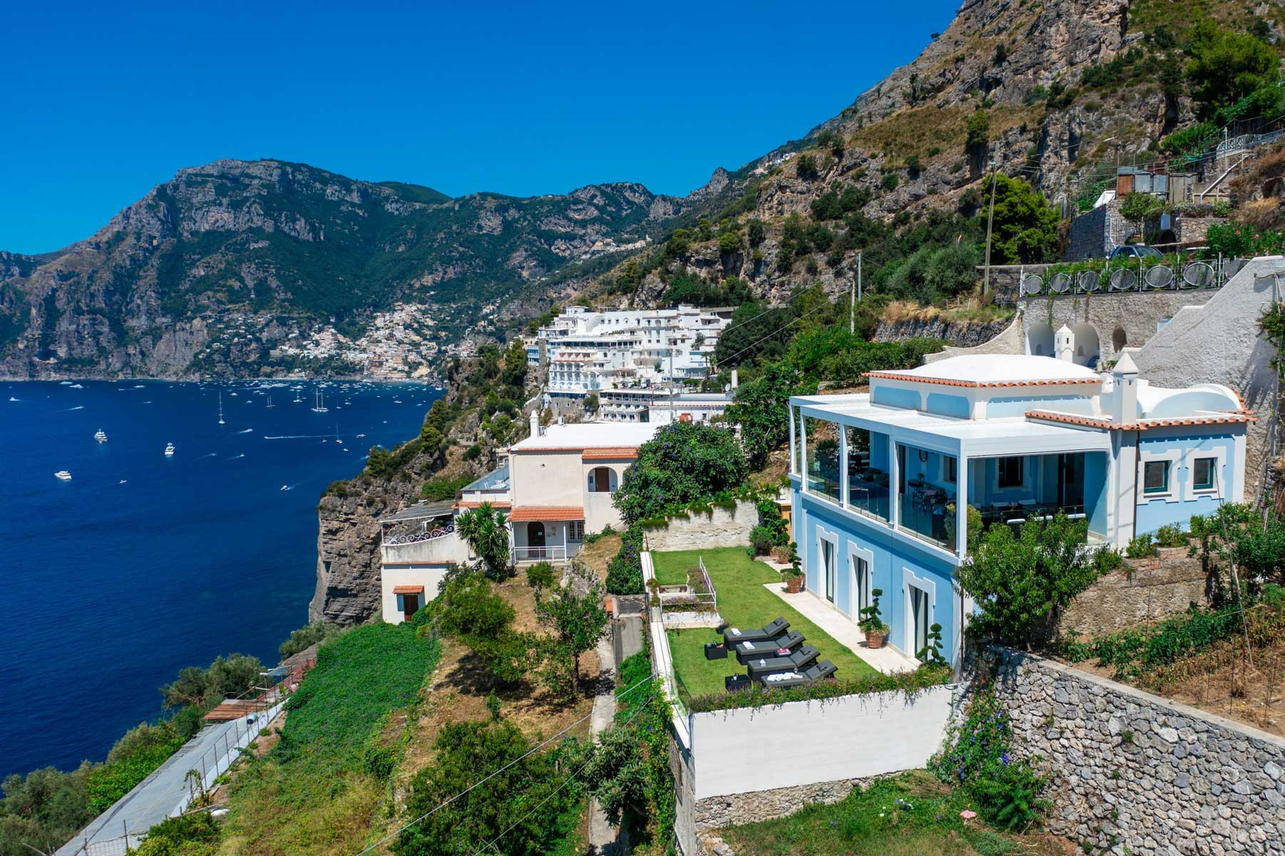 Villa Azzurra, Praiano — photograph from the original listing