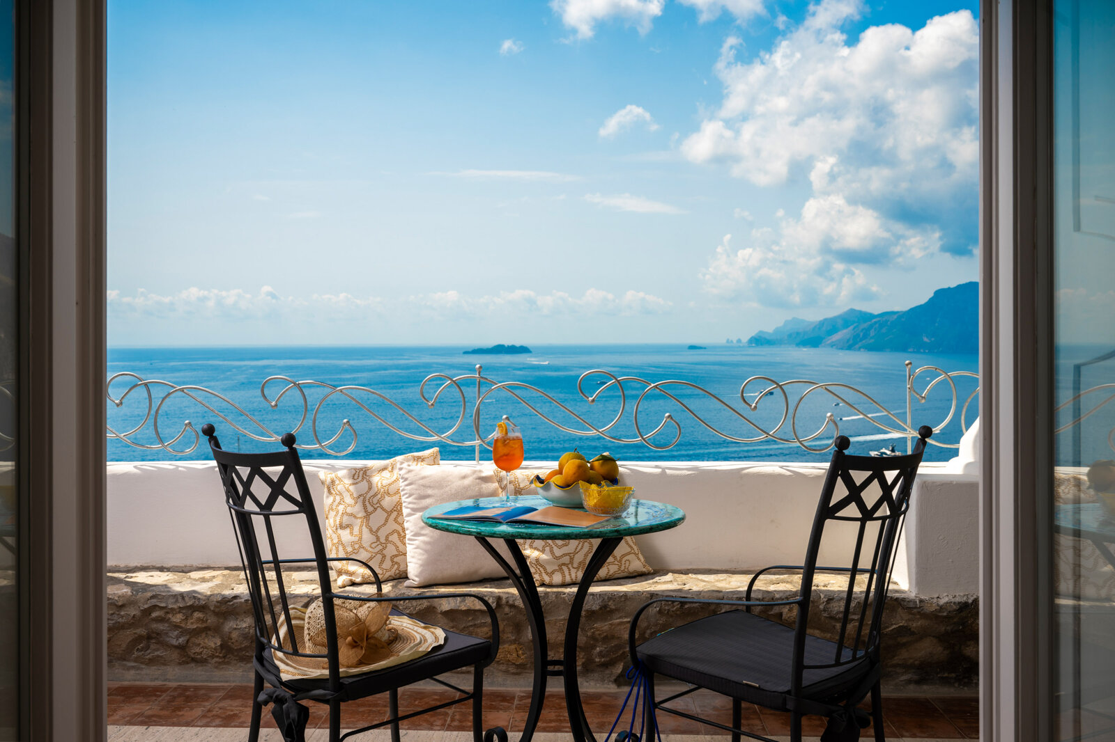 Villa Santa Chiara, Positano — photograph from the original listing